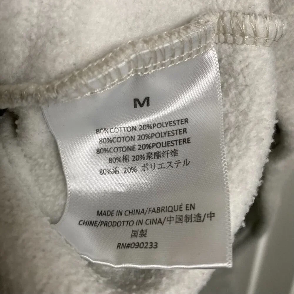 Essentials Fear Of God Heather Gray Sweatshirt Crew Neck Size Medium - Picture 5 of 9